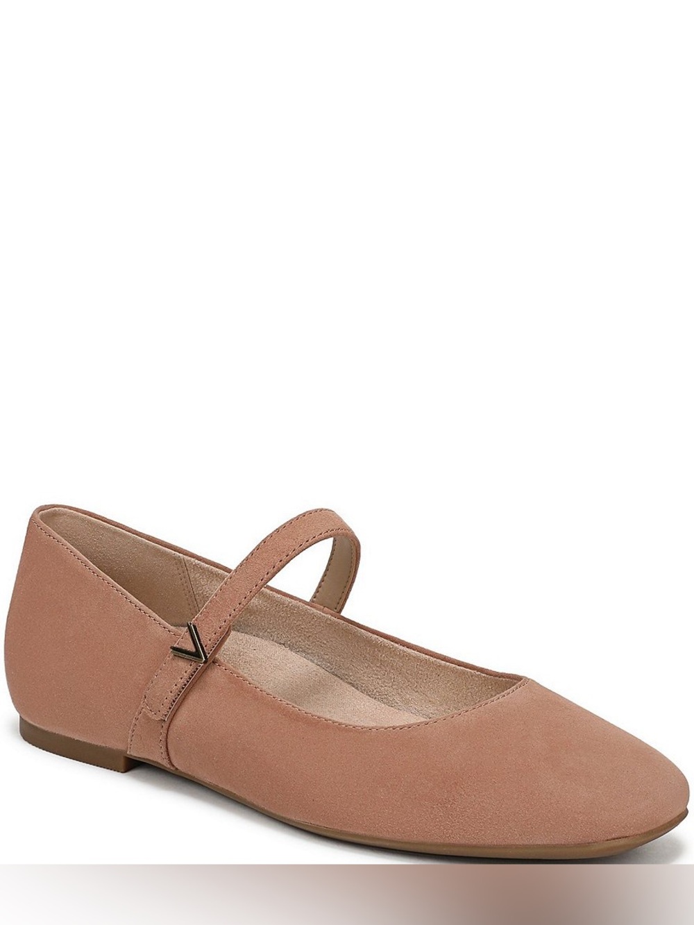 NEW VIONIC ALAMEDA MOCHA MOUSSE SUEDE MARY JANE FLATS 9